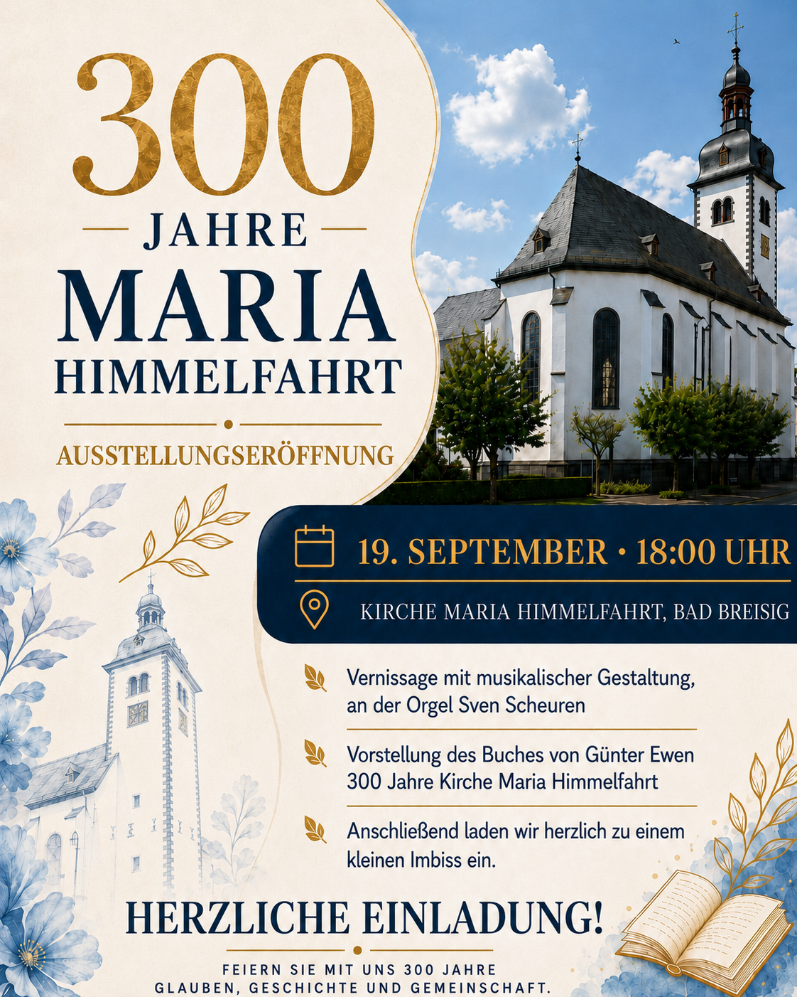 300 Jahre Maria Himmelfahrt