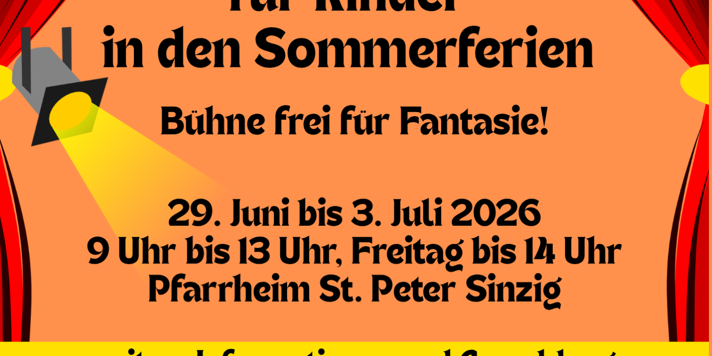 Ausschnitt Flyer Theaterworkshop (c) Pastoraler Raum Sinzig Ausschnitt Flyer Theaterworkshop
