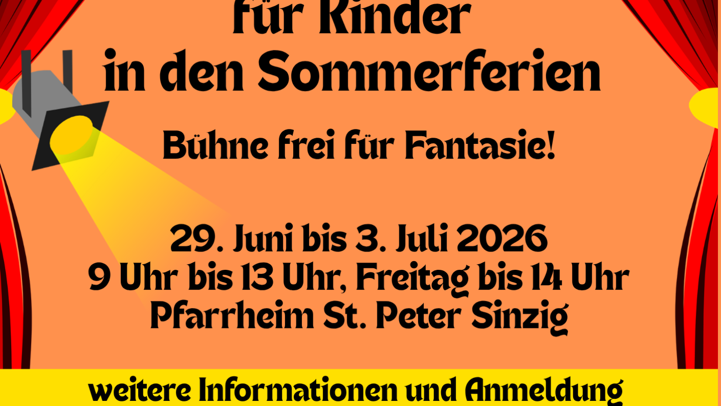 Ausschnitt Flyer Theaterworkshop