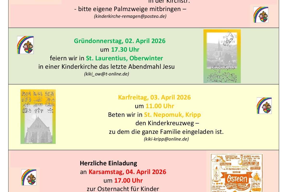 Einladung zur Kinderkirche-Re_Ob_Kr_Karwoche-Ostern-MärzApril24