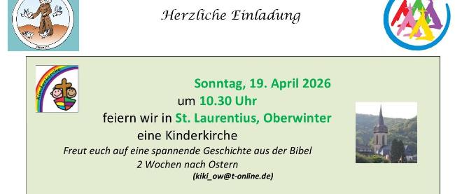 Einladung zur Kinderkirche