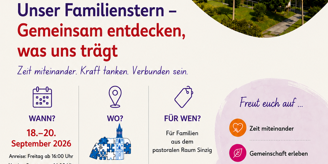 Familienfreizeit save the date