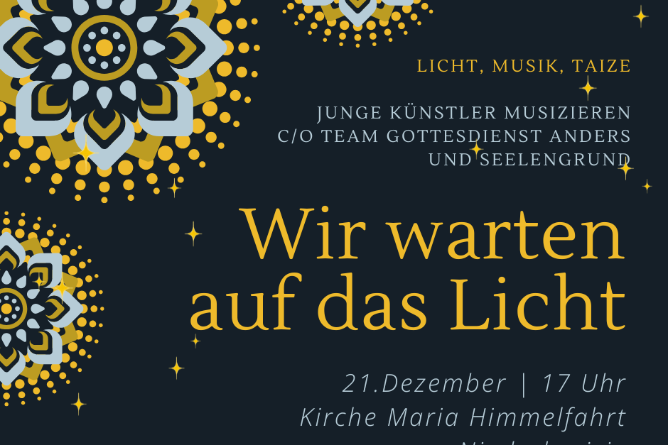 Licht, Musik, Taize Junge Künstler musizieren