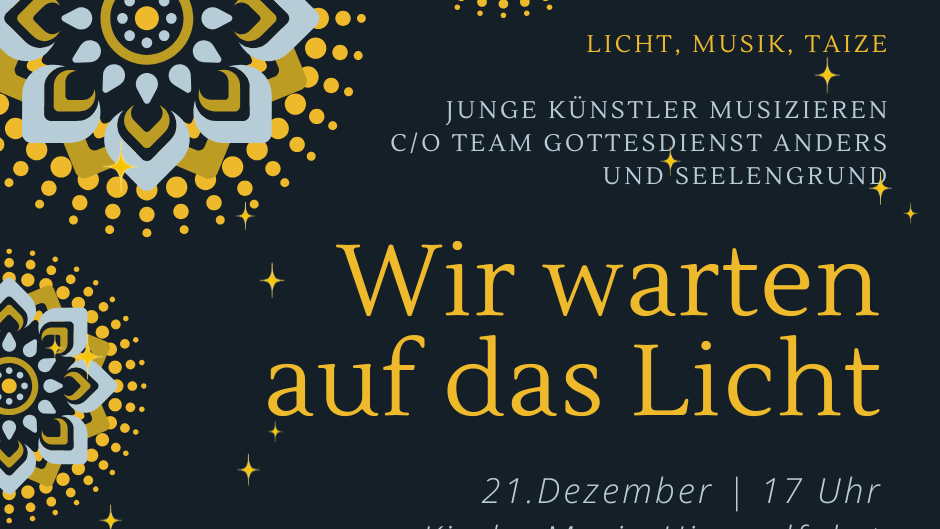 Licht, Musik, Taize Junge Künstler musizieren
