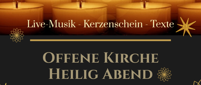 Offene Kirche Heilig Abend