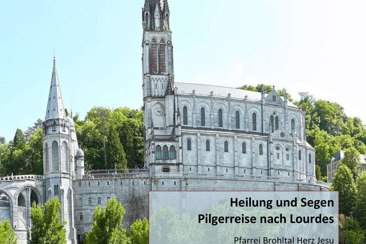 Lourdes Pilgerreise Flyer Seite 1-1