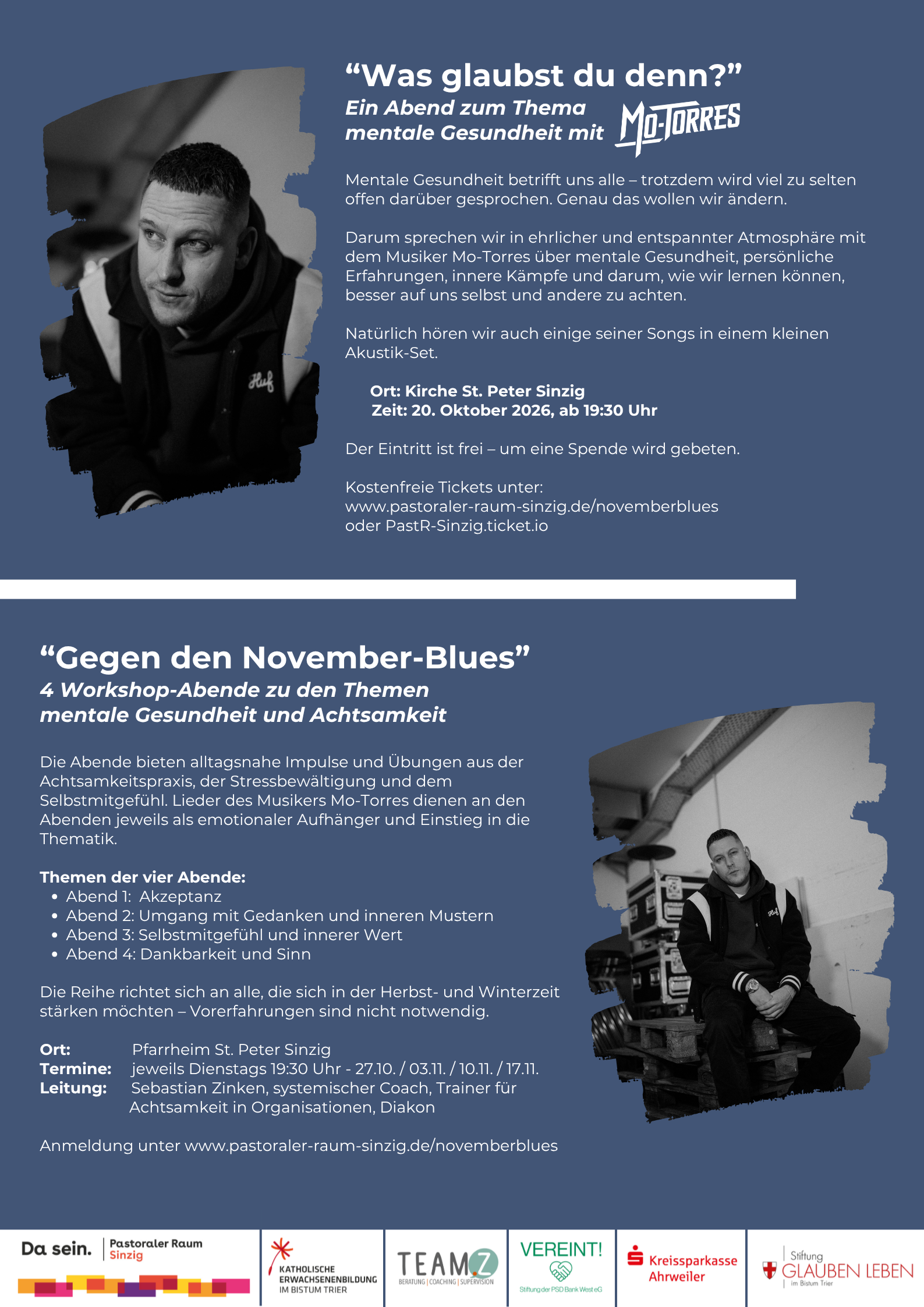 Plakat Veranstaltungen
