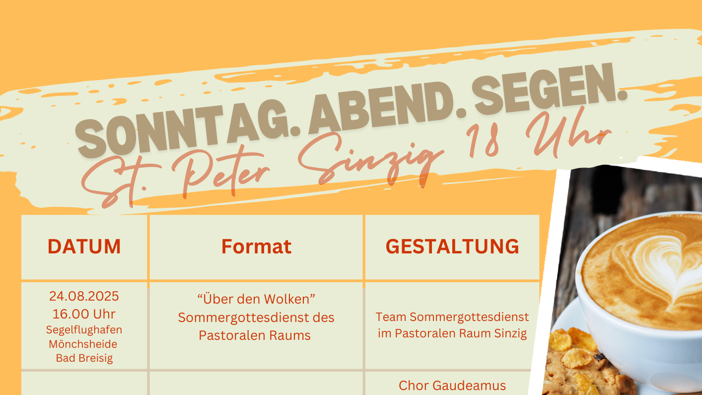 Sonntag. Abend.Segen Herbst 2025