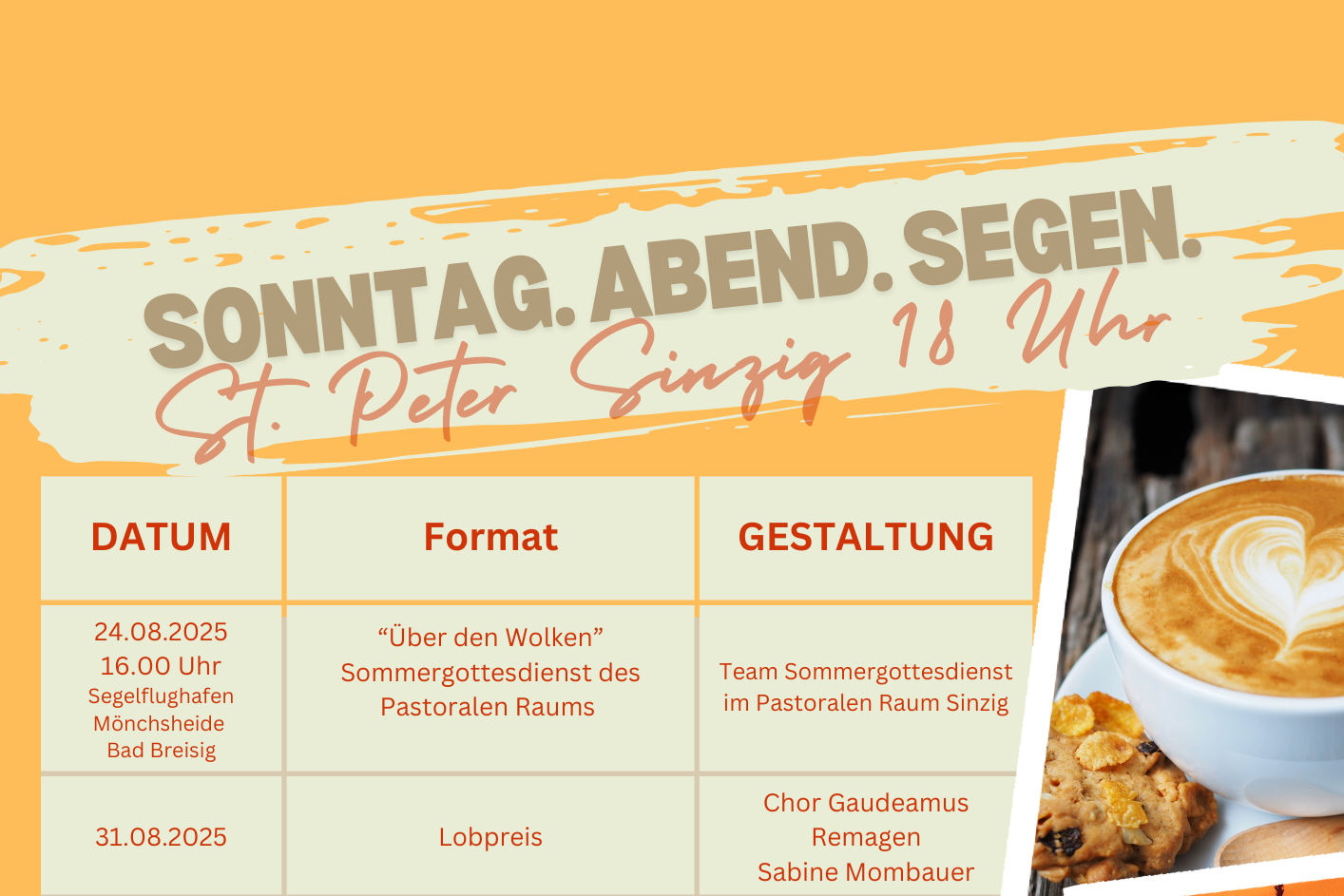 Sonntag. Abend.Segen Herbst 2025