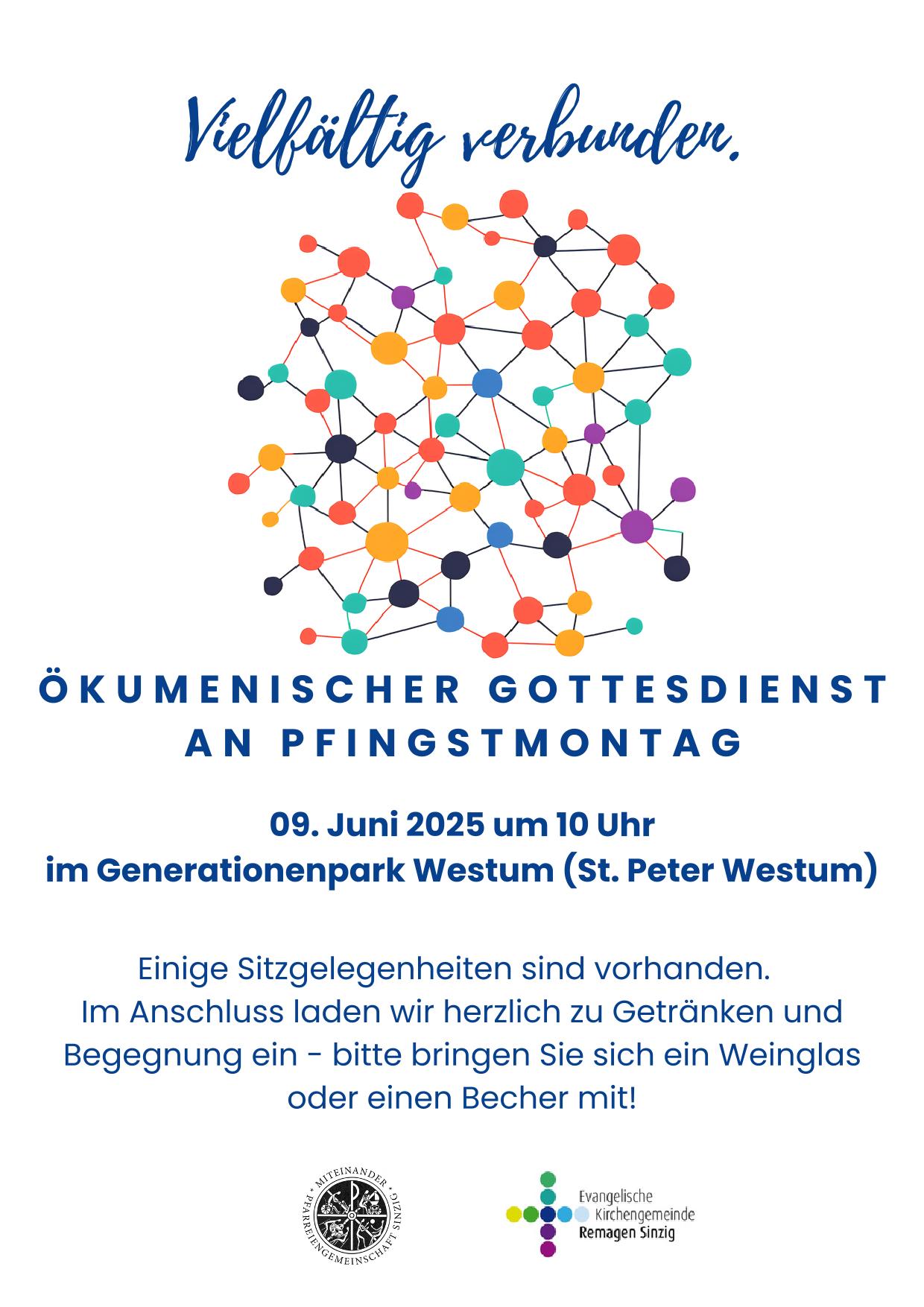 Vielfältig verbunden Plakat ök GD Pfingstmontag 2025-1