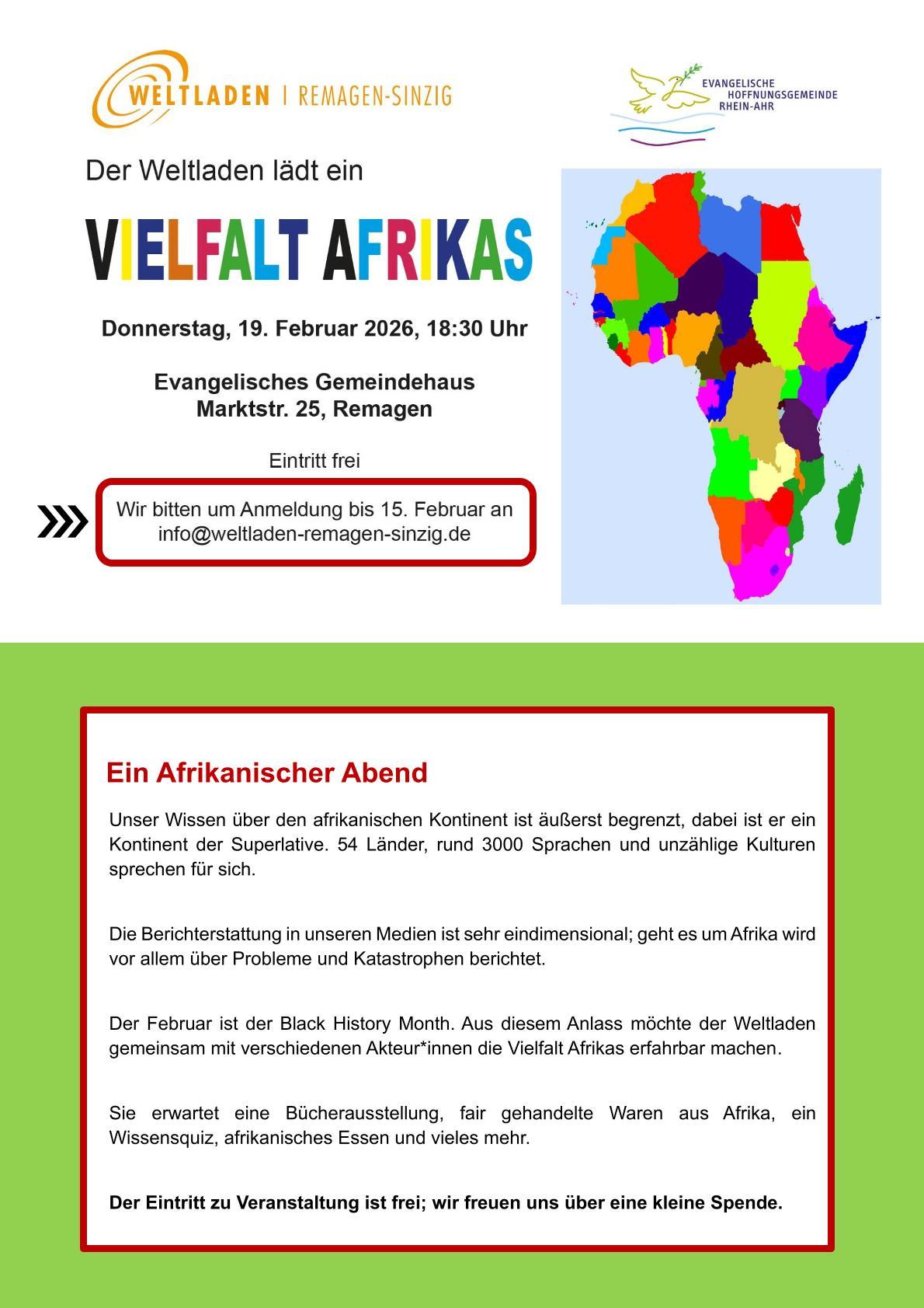 Vielfalt Afrikas Plakat-1
