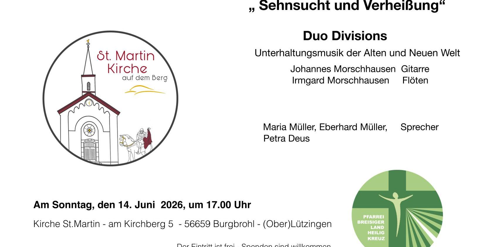 Wort und Musik 26 Plakat-1 (c) Pastoraler Raum Sinzig Wort und Musik 26 Plakat-1