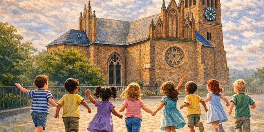 allgemeine Werbung Kinderkirche - 1