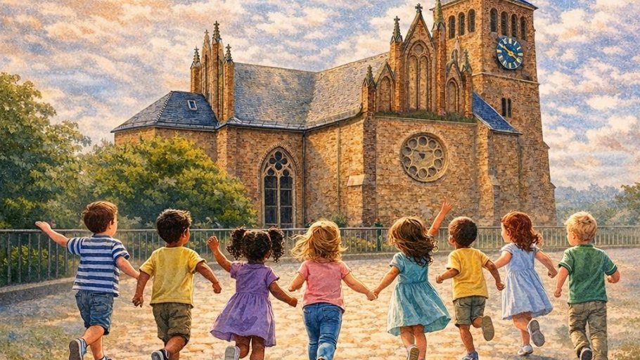allgemeine Werbung Kinderkirche - 1