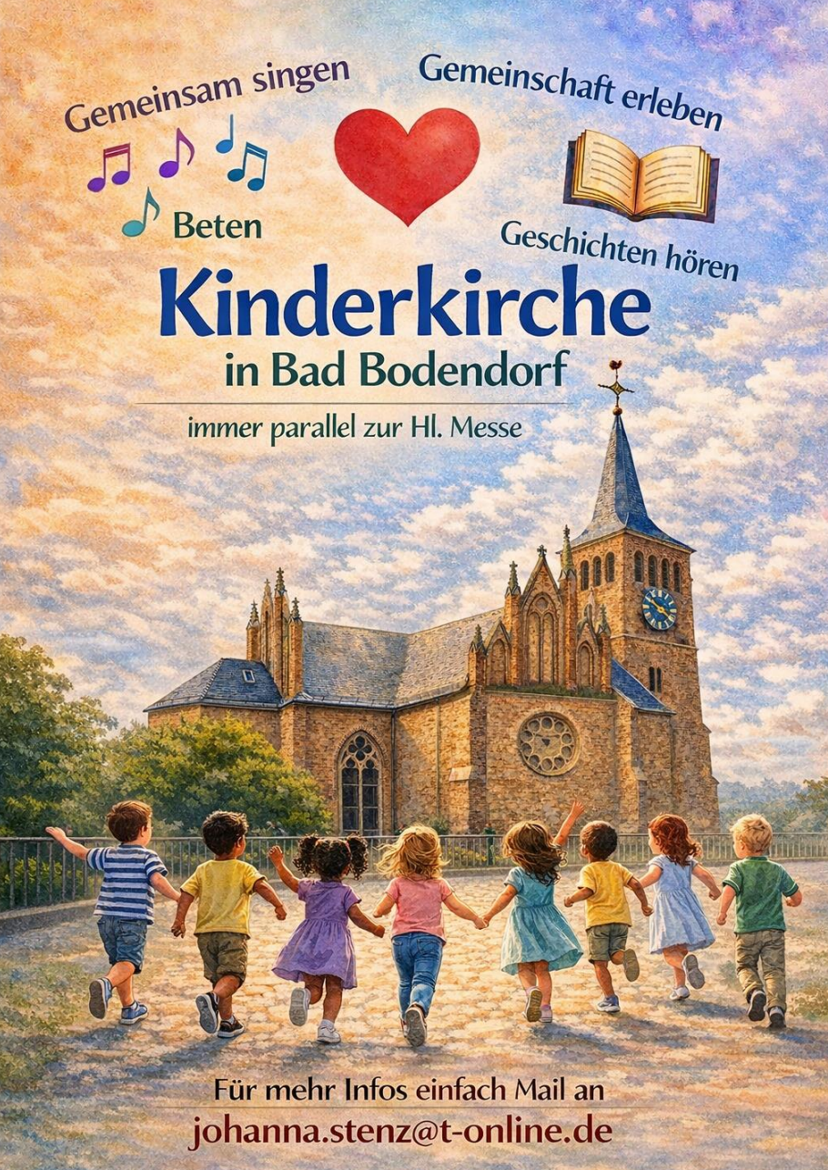 allgemeine Werbung Kinderkirche - 1