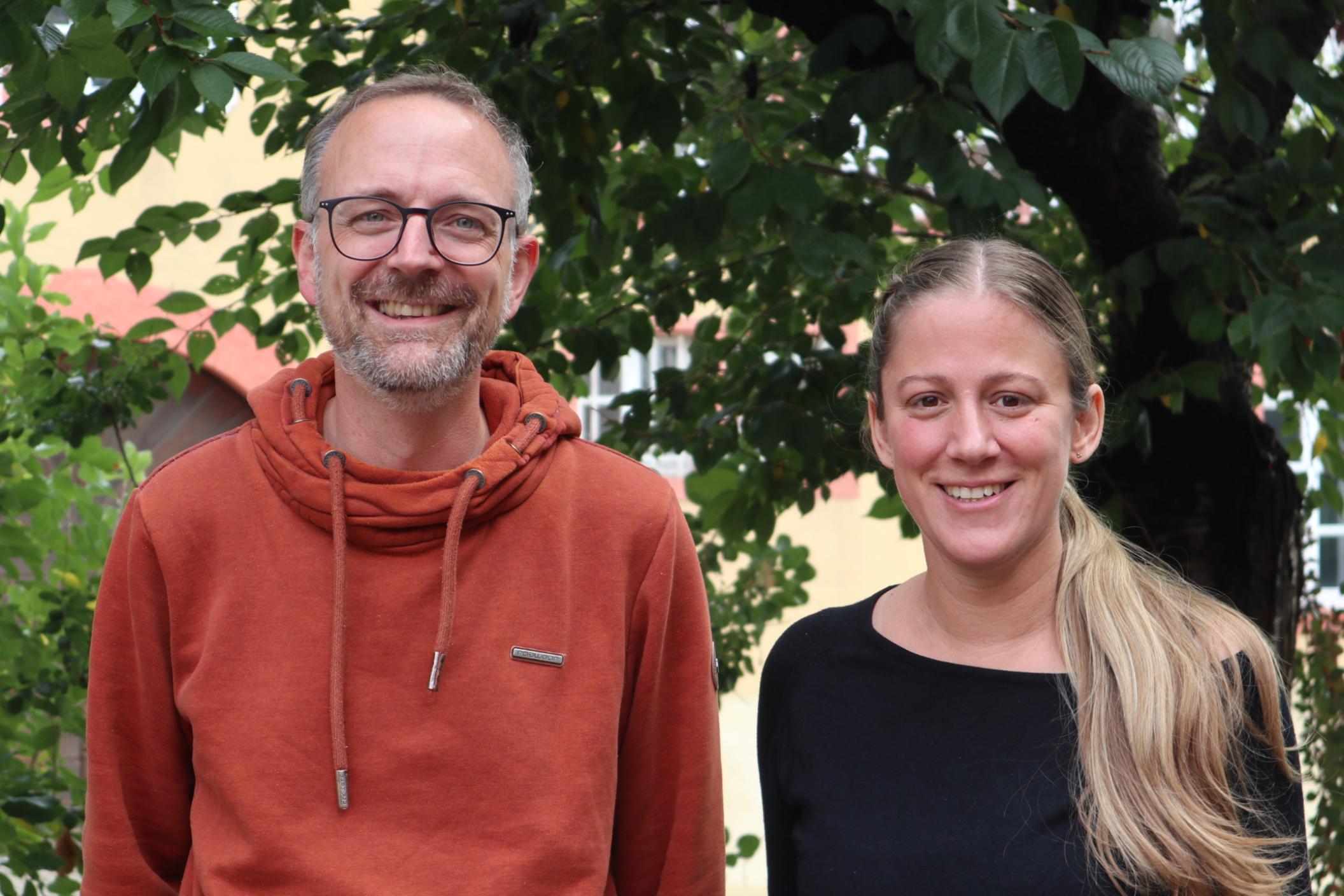 Sebastian Zinken und Ramona Schüller